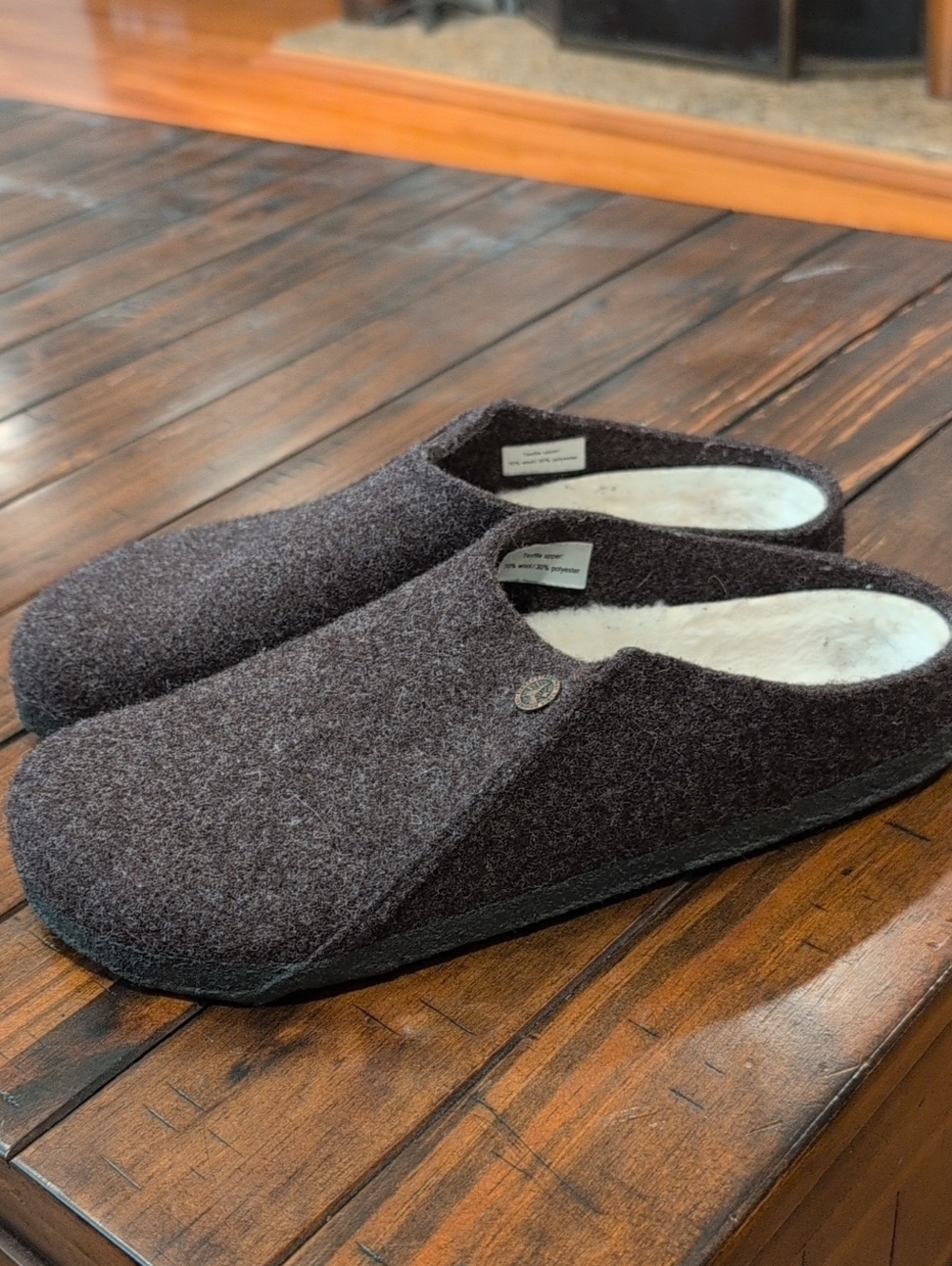 Birkenstock Zermatt Wool Felt Slipper Mule 42 Unisex